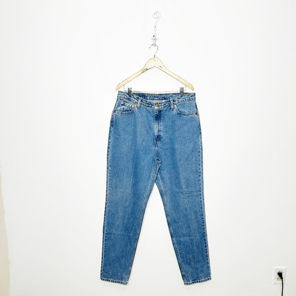 VTG 90s LEVI'S 521 Slim Fit Tapered Jean women's CANADA size 18 NWT Deadstock - Picture 1 of 9